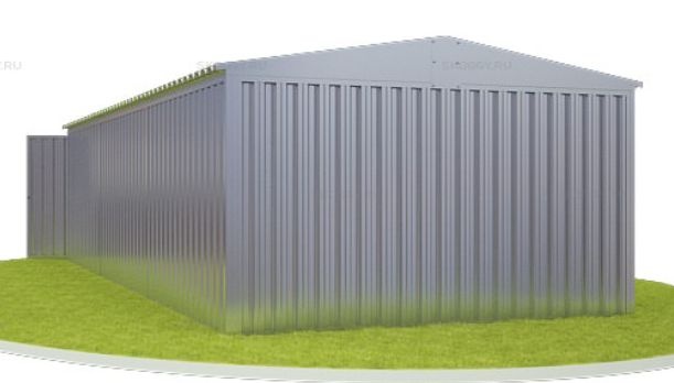 Гараж для автомобиля SKOGGY 3 х 8 м с увеличенной высотой