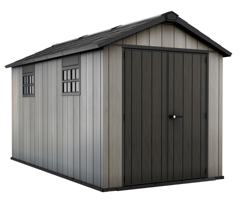 Сарай пластиковый Окланд 7513 размер 210 x 405 см