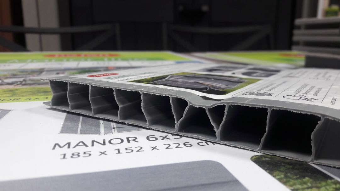 Сарай Манор 4х6 (118 x 184 см) бежевый