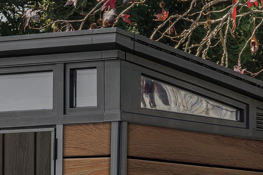 Сарай-хозблок для дачи Keter Пент 9х7 темно-коричневый