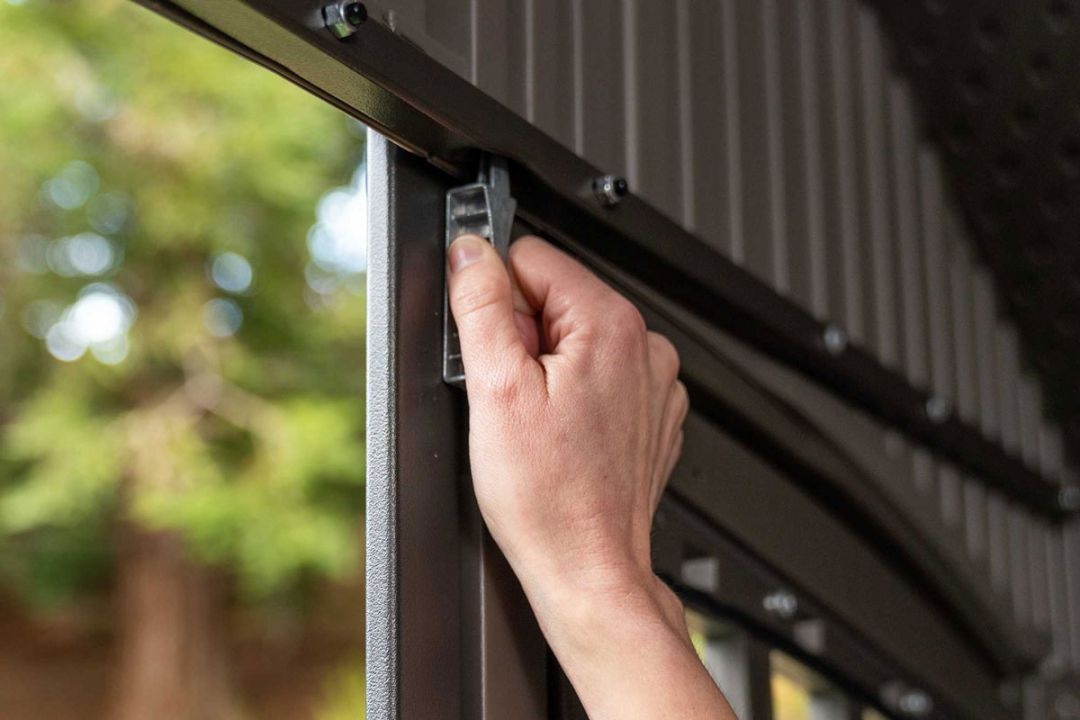 Сарай-гараж WoodLook 15x8