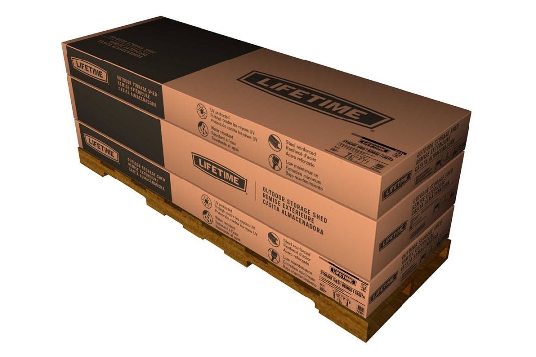 Сарай-гараж WoodLook 15x8