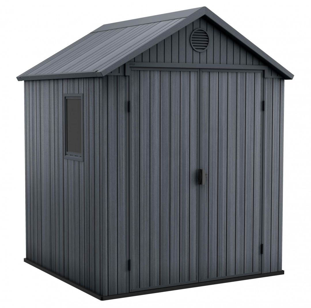 Сарай пластиковый Keter Дарвин 6х6 (Darwin 6x6) серый