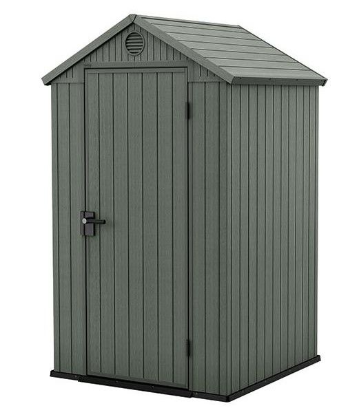 Сарай пластиковый Дарвин 4х4 зеленый