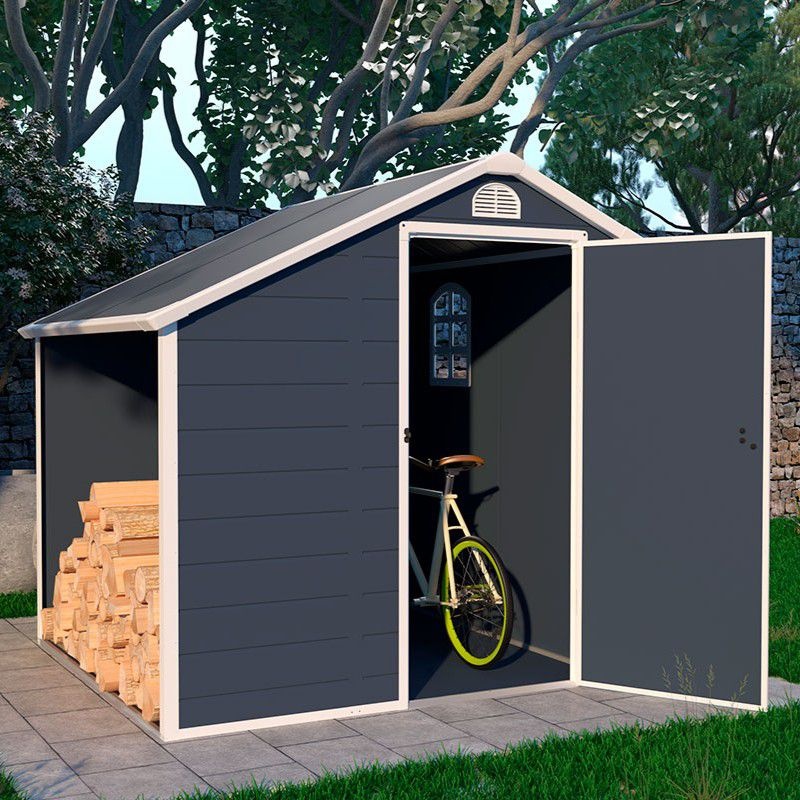 Сарай-дровница пластиковый Black Fox Modernist D 3,4м2