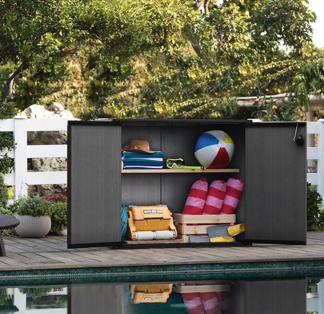 Ящик-шкаф Кортина Белла (Cortina Bella ) 1000 л серый