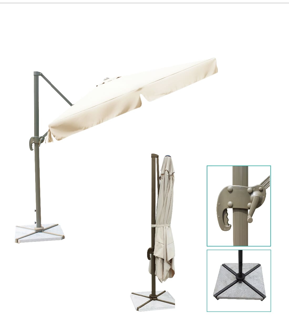 Садовый зонт GardenWay A002-3030 Sydney