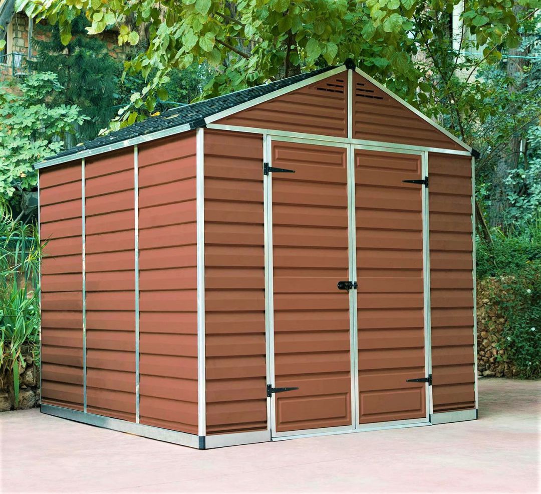 Хозблок пластиковый Palram SkyLight 8x8 футов