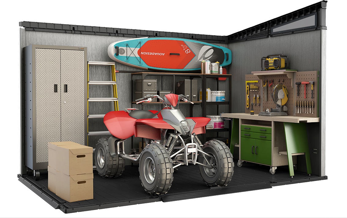 Хозблок пластиковый Keter ARTISAN 11x7