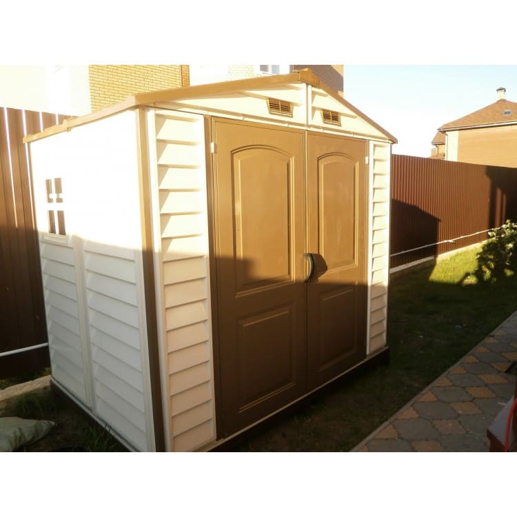 Пластиковый сарай Duramax Woodside