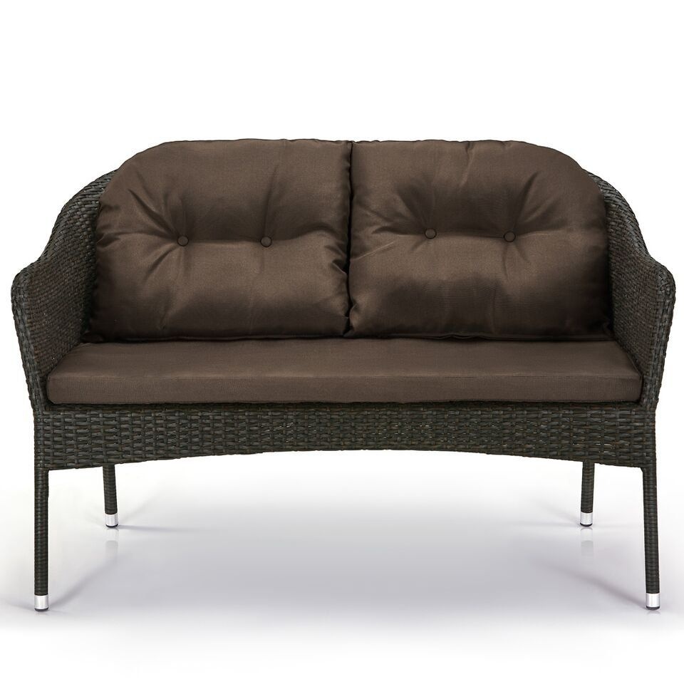 Плетеный диван s51a-w53 Brown