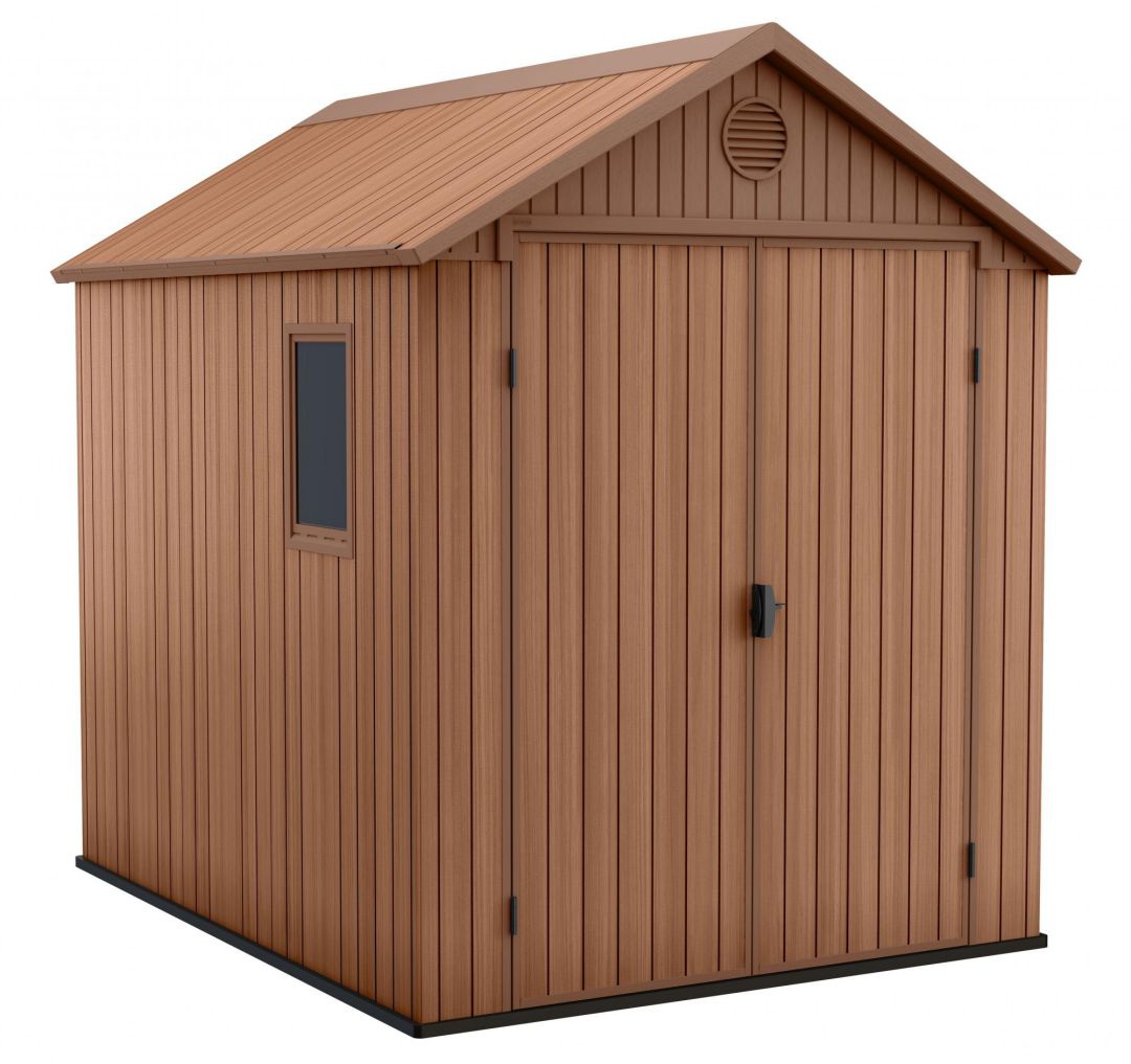 Сарай пластиковый Keter Дарвин 6х8 (Darwin 6x8) коричневый