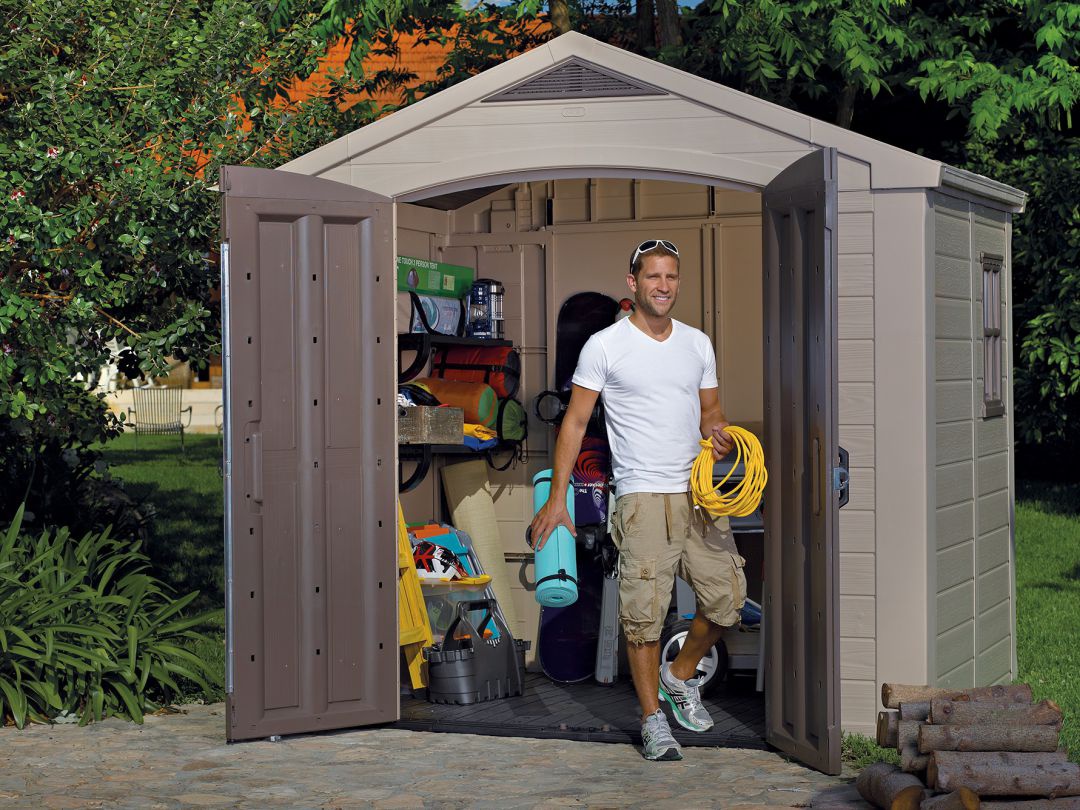 Пластиковый сарай Keter Factor 8х6