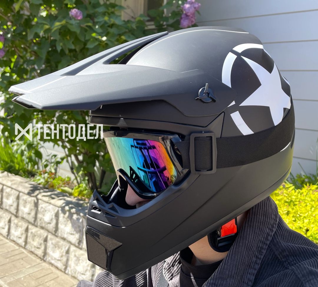 Мотошлем кроссовый Питбаза RZR