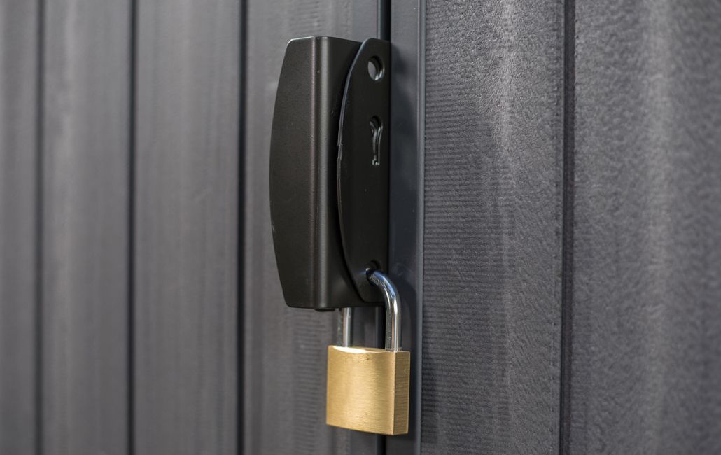 Сарай пластиковый Keter Дарвин 4x6 (Darwin 4x6) серый