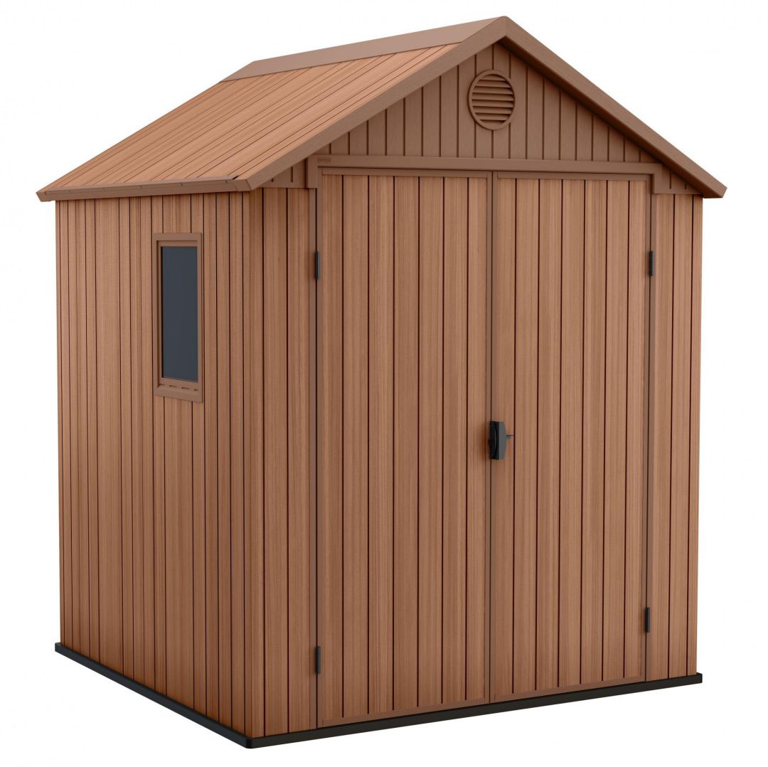 Сарай пластиковый Keter Дарвин 6х6 (Darwin 6x6) коричневый