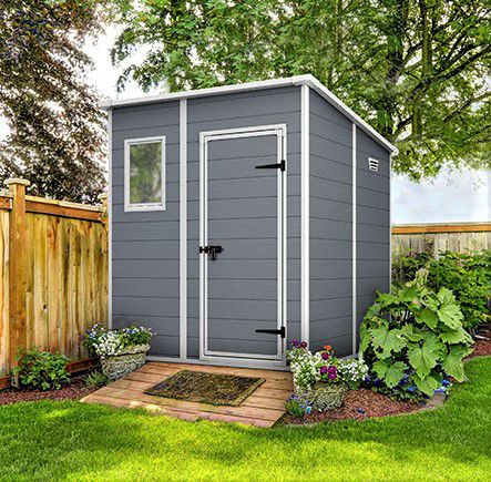 Сарай Манор Пентхаус 6x6 (Manor Penthouse 6X6) серый