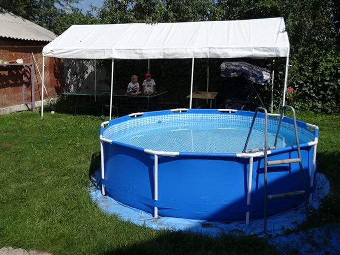 Навес для авто 3х6,1х2,9 м