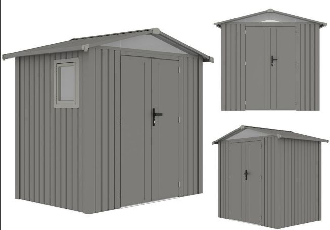 Сарай металлический Black Fox Panorama A