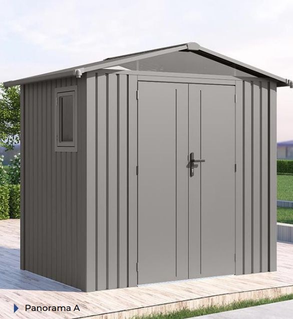 Сарай металлический Black Fox Panorama A