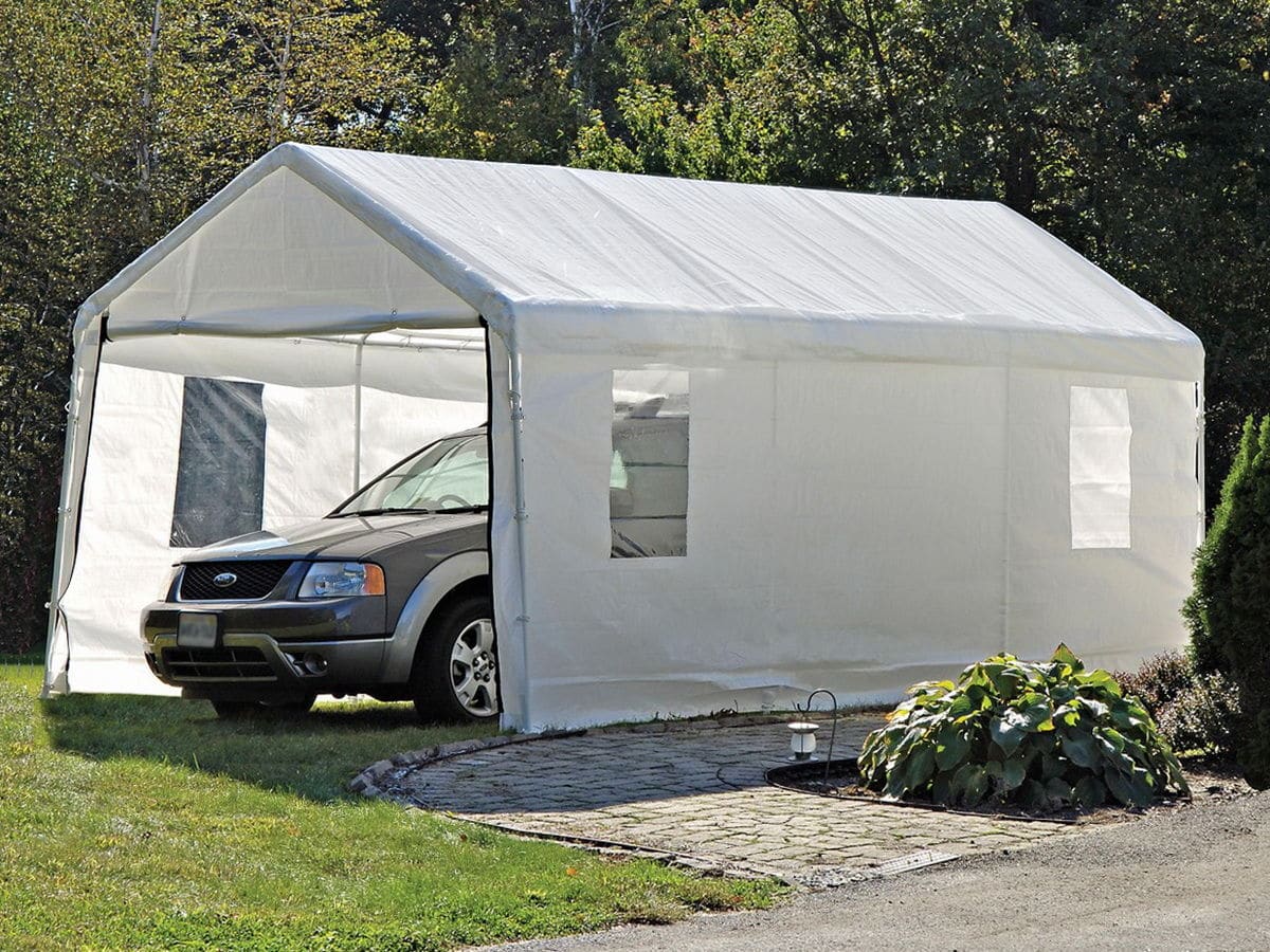 Комплект боковых шторок для навеса 3x6,1x2,9м