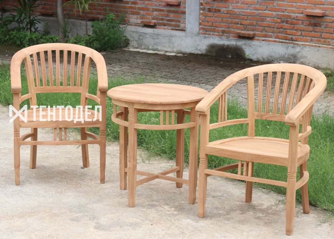 Комплект мебели для террасы из дерева Веранда