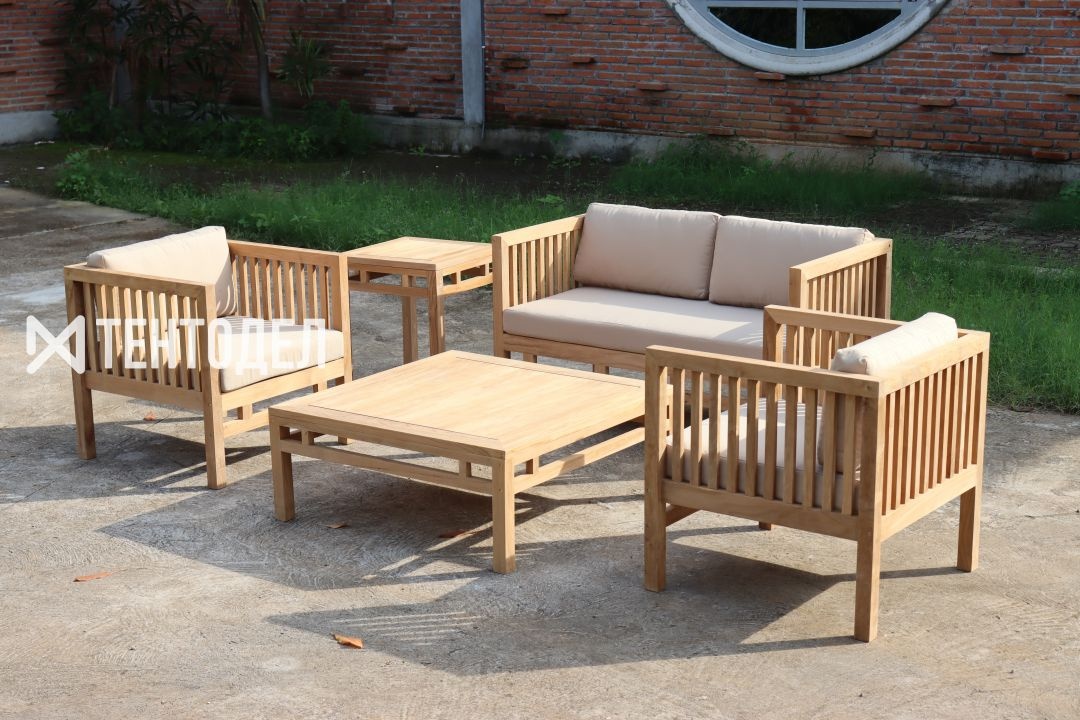 Комплект мебели для террасы Вилла с подушками