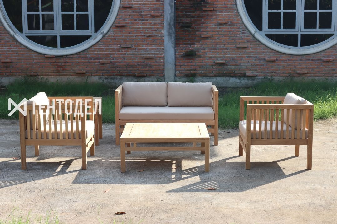 Комплект мебели для террасы Вилла с подушками