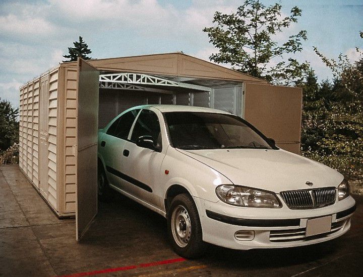 Пластиковый хозблок Vinyl Garage