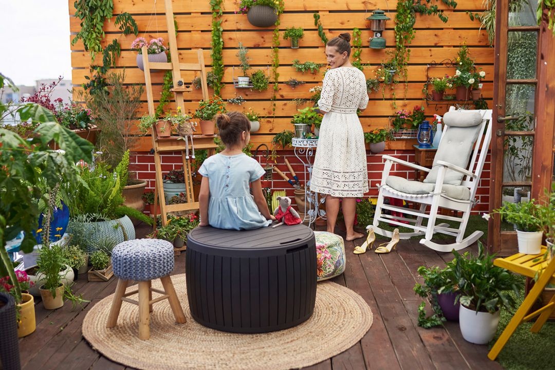 Стол сундук Вуд Лук (circa wood storage) 140