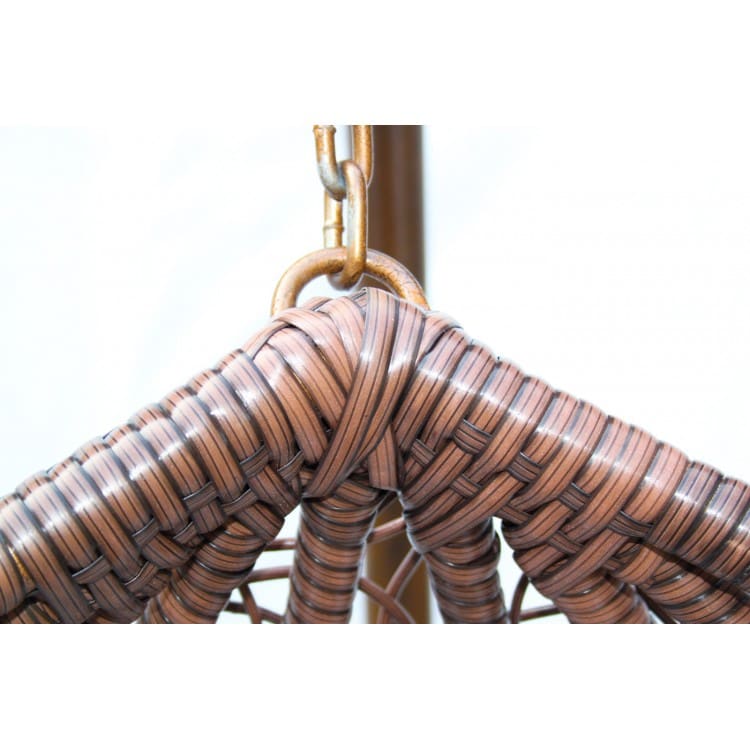 Подвесное кресло KVIMOL KM 0001 малая коричневая корзина