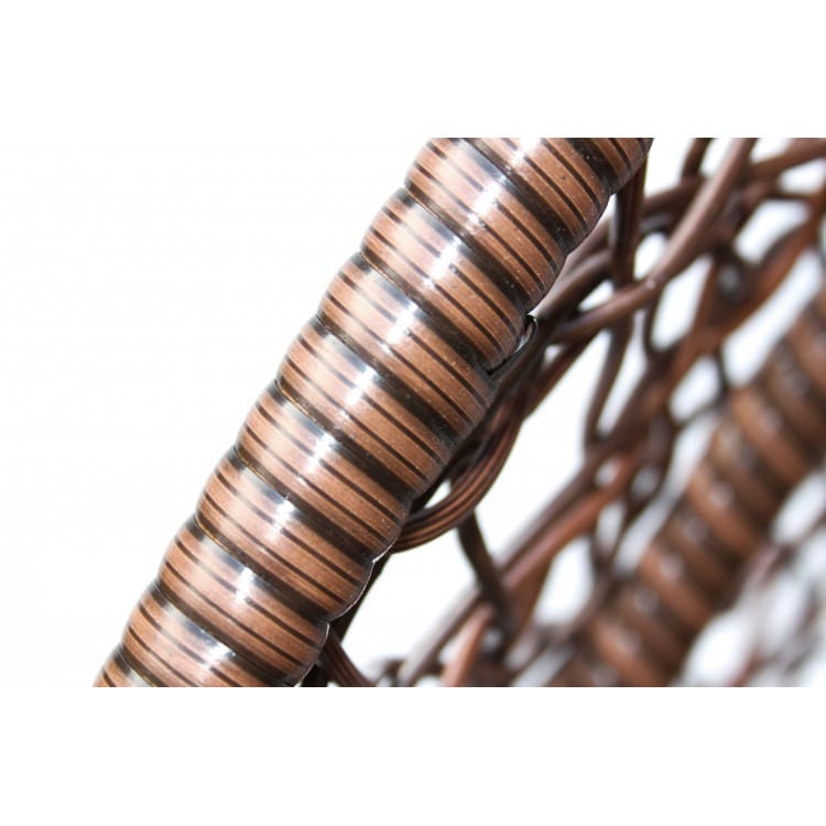 Подвесное кресло KVIMOL KM 0001 малая коричневая корзина