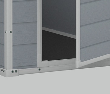 Сарай пластиковый MANOR 4x6