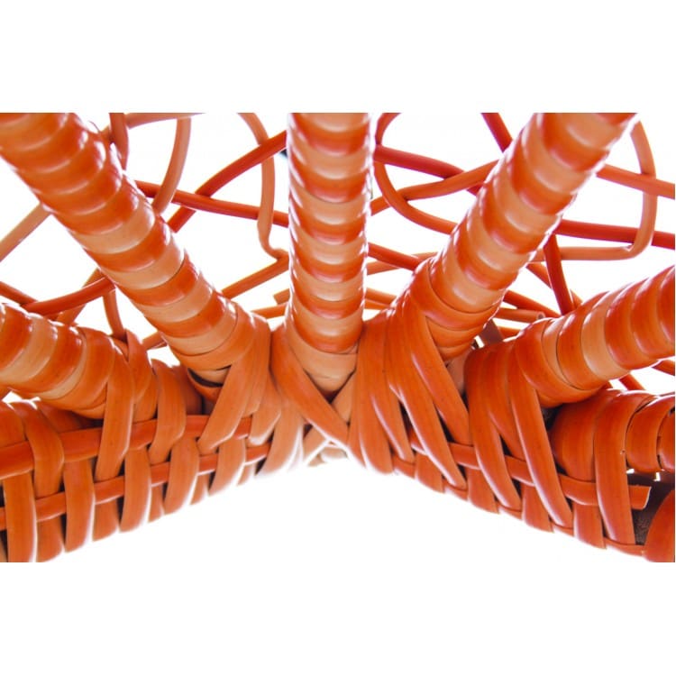 Подвесное кресло KVIMOL KM 0001 большая оранжевая корзина