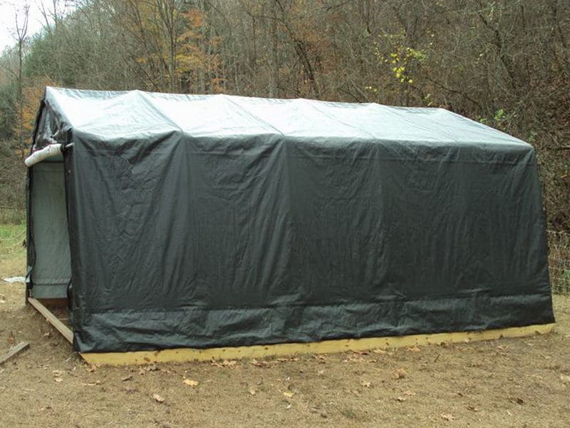 Гараж для джипа 3,9х6,1х3,7м