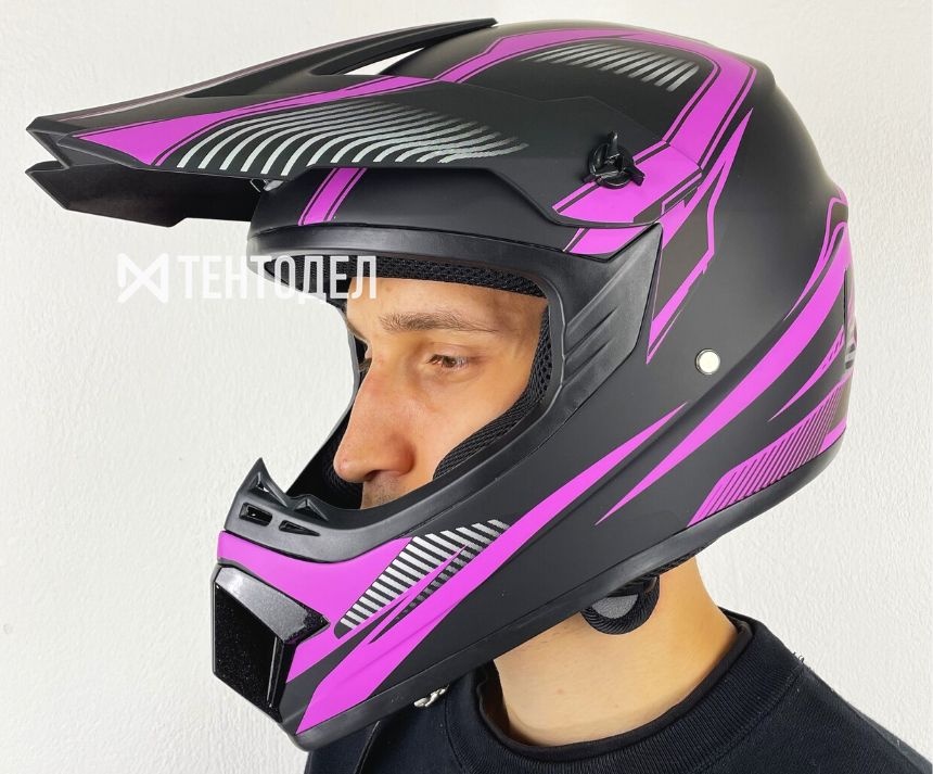 Мотошлем кроссовый Питбаза RZR