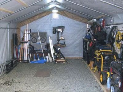 Гараж тентовый CoverIT 3x4,5x2,4 м