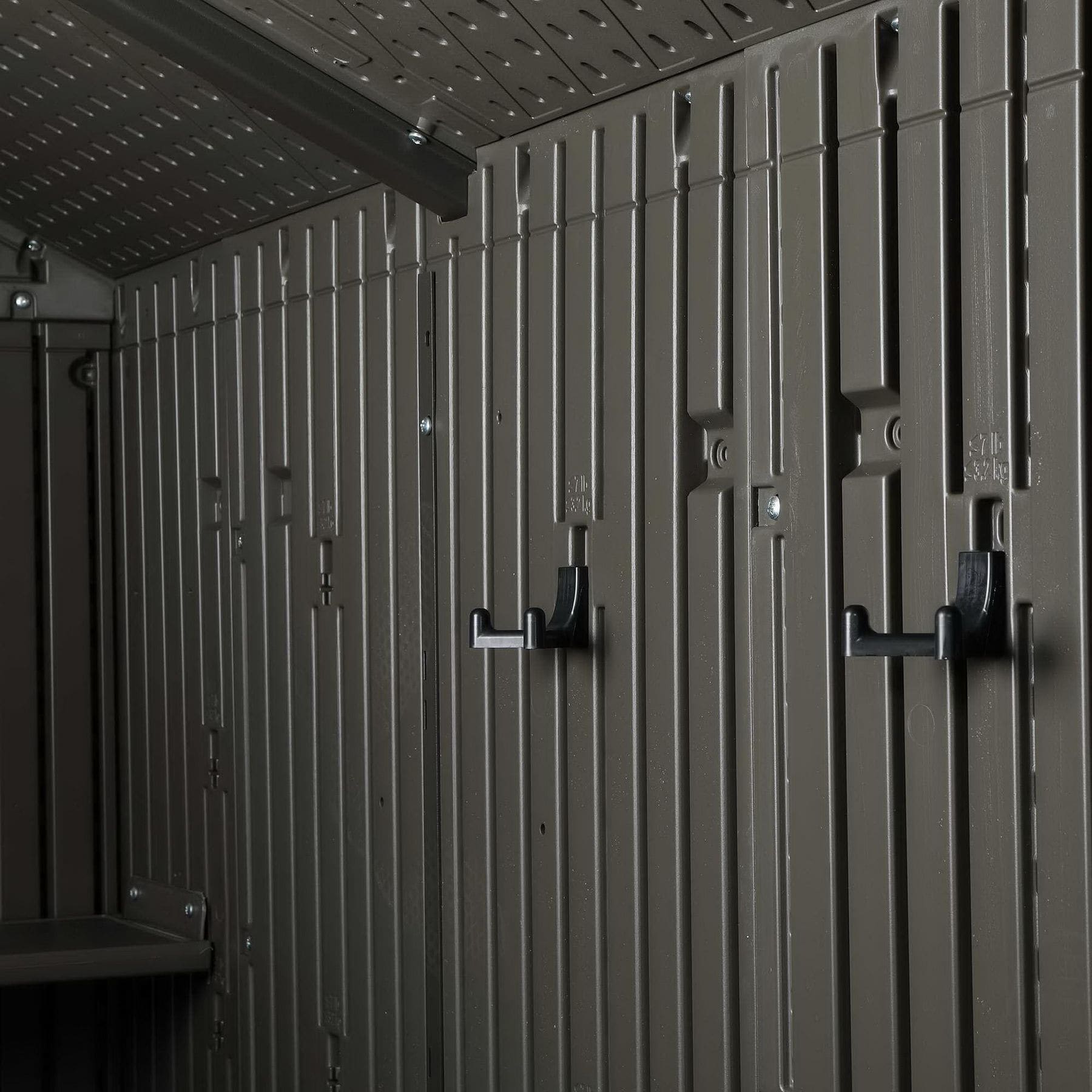 Сарай пластиковый WoodLook 8*10