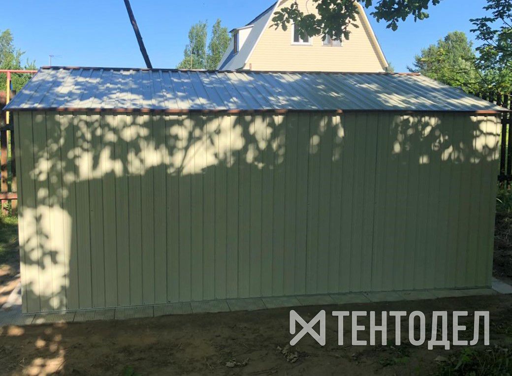 Металлический хозблок Greenstorage Sally I 411х311 см