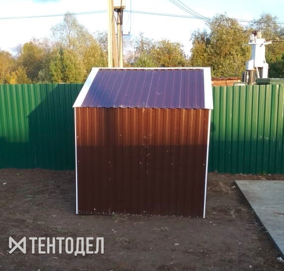 Металлический сарай Barnas 3x2м