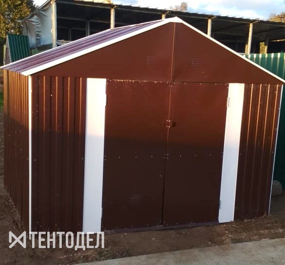 Металлический сарай Barnas 3x2м