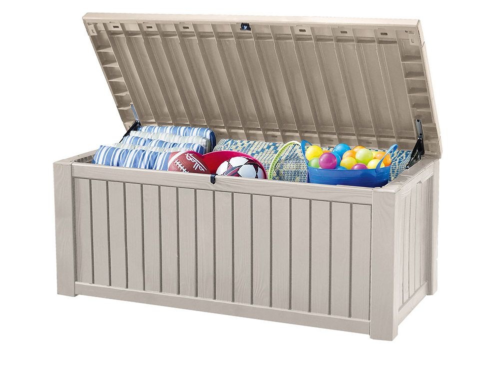 Сундук Роквуд 570л  бежевый