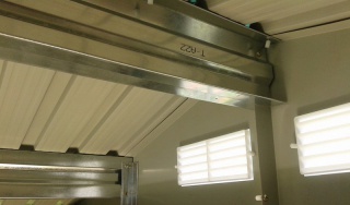 Металлический хозблок Greenstorage Sally C 171х251 см