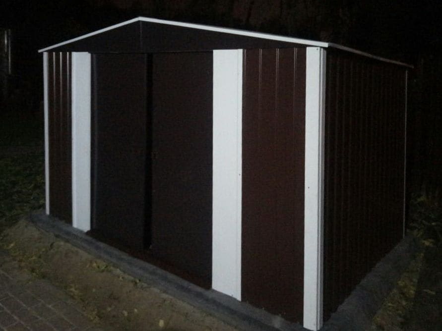 Металлический сарай Barnas 3x4м