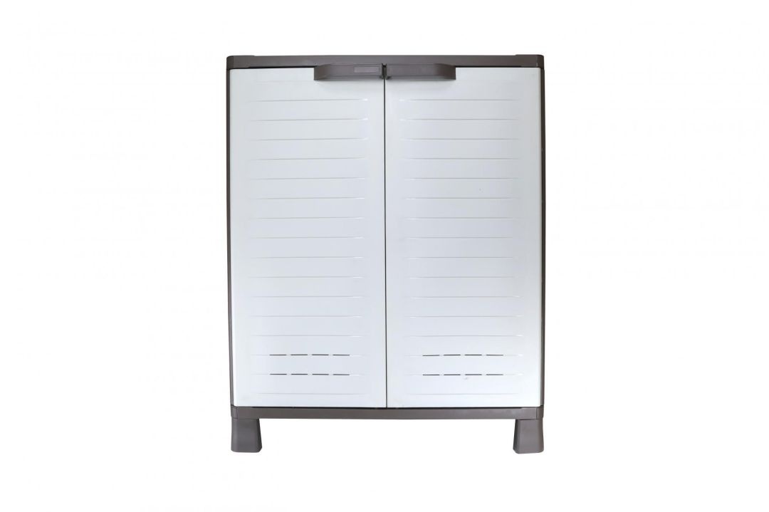 Шкаф AirSpire (Низкий) капучино/кремовый