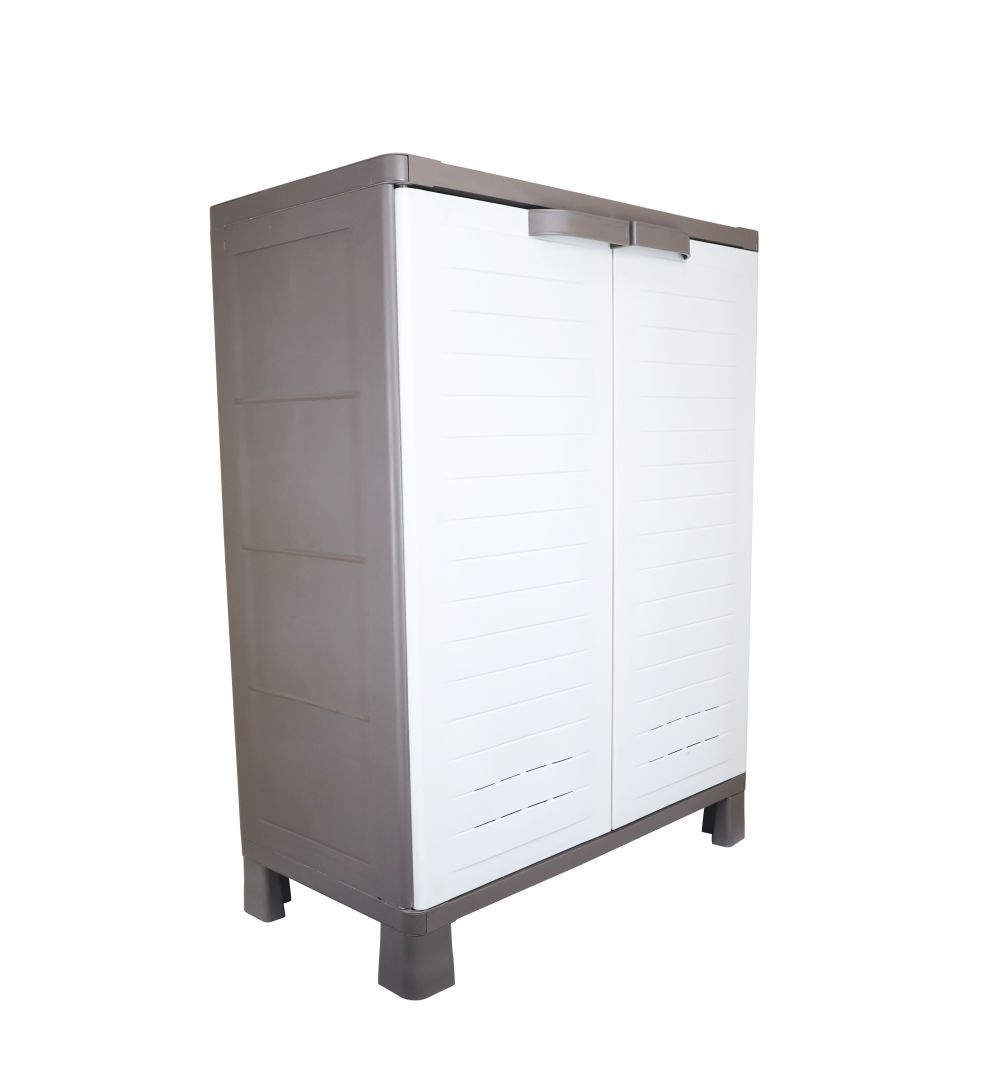 Шкаф AirSpire (Низкий) капучино/кремовый