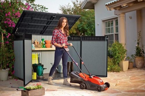 Шкаф ящик уличный пластиковый Гранд (Grande Store) 2020л