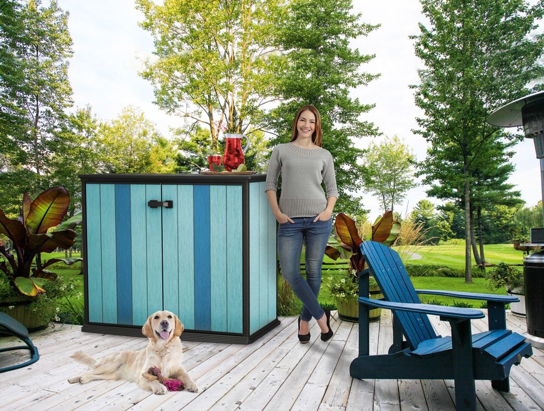 Шкаф ящик Патио (Patio Store) 1000л серый