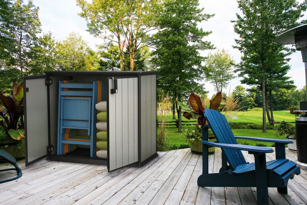 Шкаф ящик Патио (Patio Store) 1000л серый