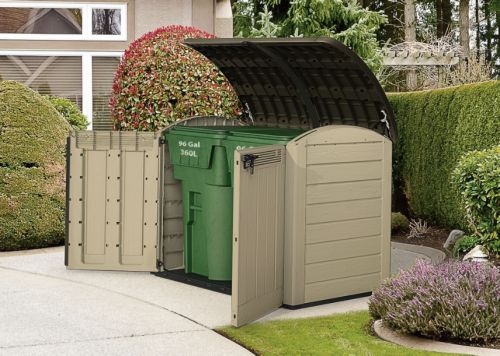 Шкаф ящик уличный пластиковый Стор ит Аут Ультра (STORE-IT-OUT ULTRA) 2000л бежевый